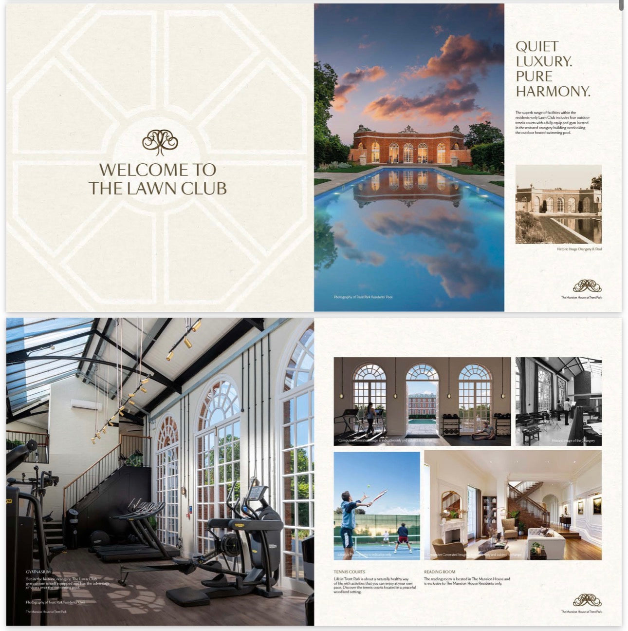 Trent Park — 1 2 3 4 and 5 Bedroom Family Homes — Luxury Town Houses — Apartments — Duplexes — Historic Country Estate — Modern Wellness Amenities — Enfield London — New ✨
