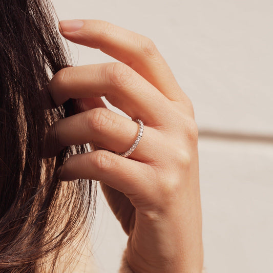 Odette | 9ct White Gold 0.50ct tw Lab Grown Diamond Ring - Interactive Group