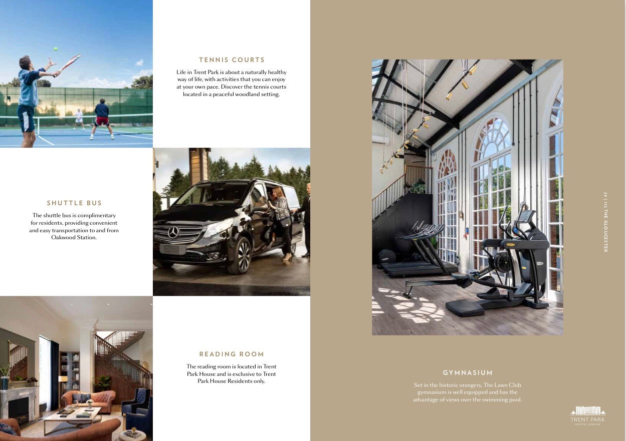 Trent Park — 1 2 3 4 and 5 Bedroom Family Homes — Luxury Town Houses — Apartments — Duplexes — Historic Country Estate — Modern Wellness Amenities — Enfield London — New ✨