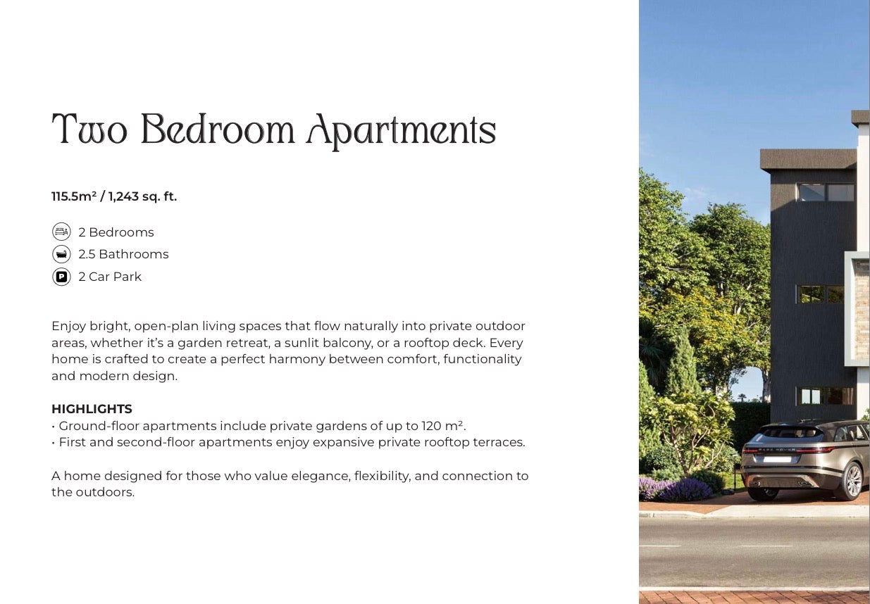 Akaya and Trassaco Park— Studio-1-2-3-4 Bedroom Modern Homes —Essential Amenities in Accra Ghana