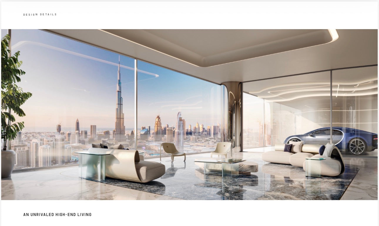 Bugatti Residences 2 — 8 Bedroom Ultra Luxury Sky Mansions | Penthouses—Residential Masterpiece Lifestyle