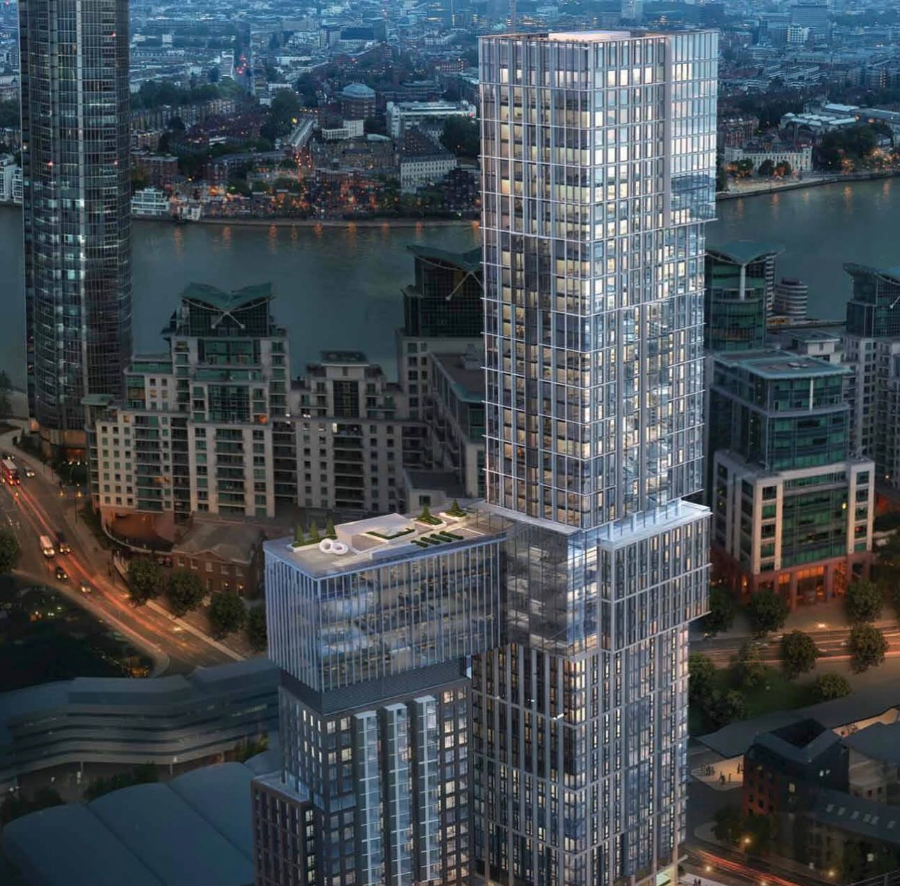 Damac Tower Nine Elms London — Studio - 1-2-3-4 Bedroom Ultra Luxury Apartment — Penthouses — Exclusive Partnership with Versace — Vauxhall London