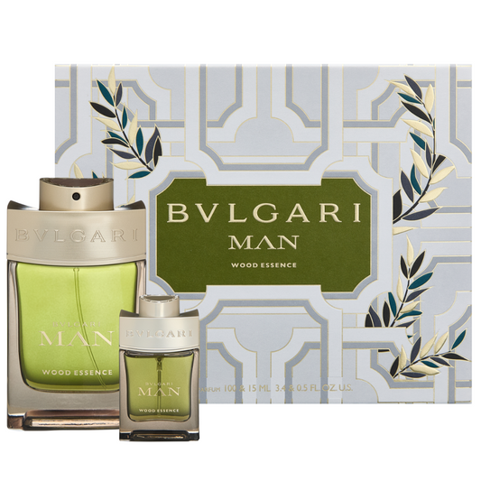Bvlgari Man Wood Essence Eau De Parfum Gift Set 100ml