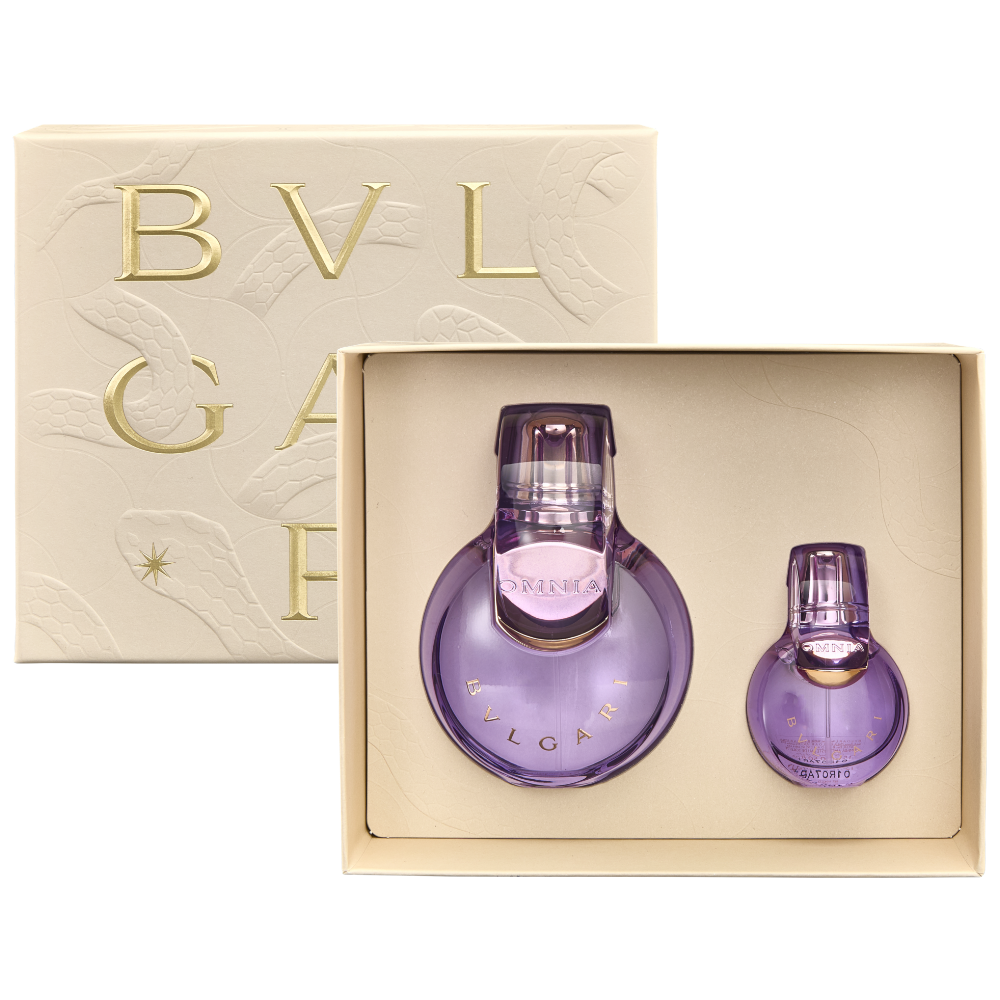 Bvlgari Omnia Amethyste Eau De Toilette Gift Set 100ml
