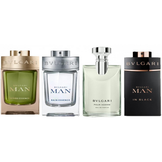Bvlgari Men's Mini Fragrance Discovery Gift Set 4 x 5ml