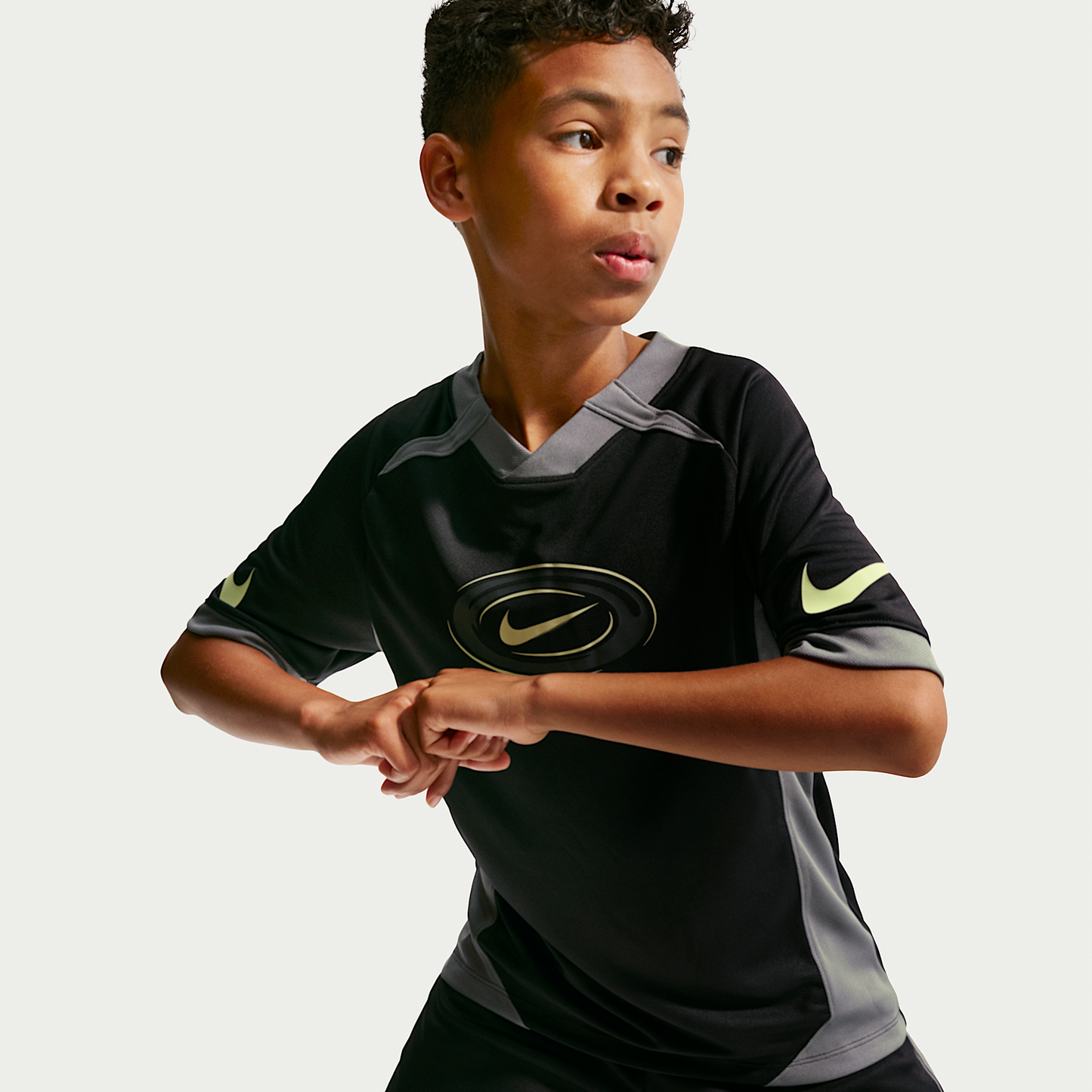 Nike Multi Older Kids' (Boys') Dri-FIT Short-Sleeve Top