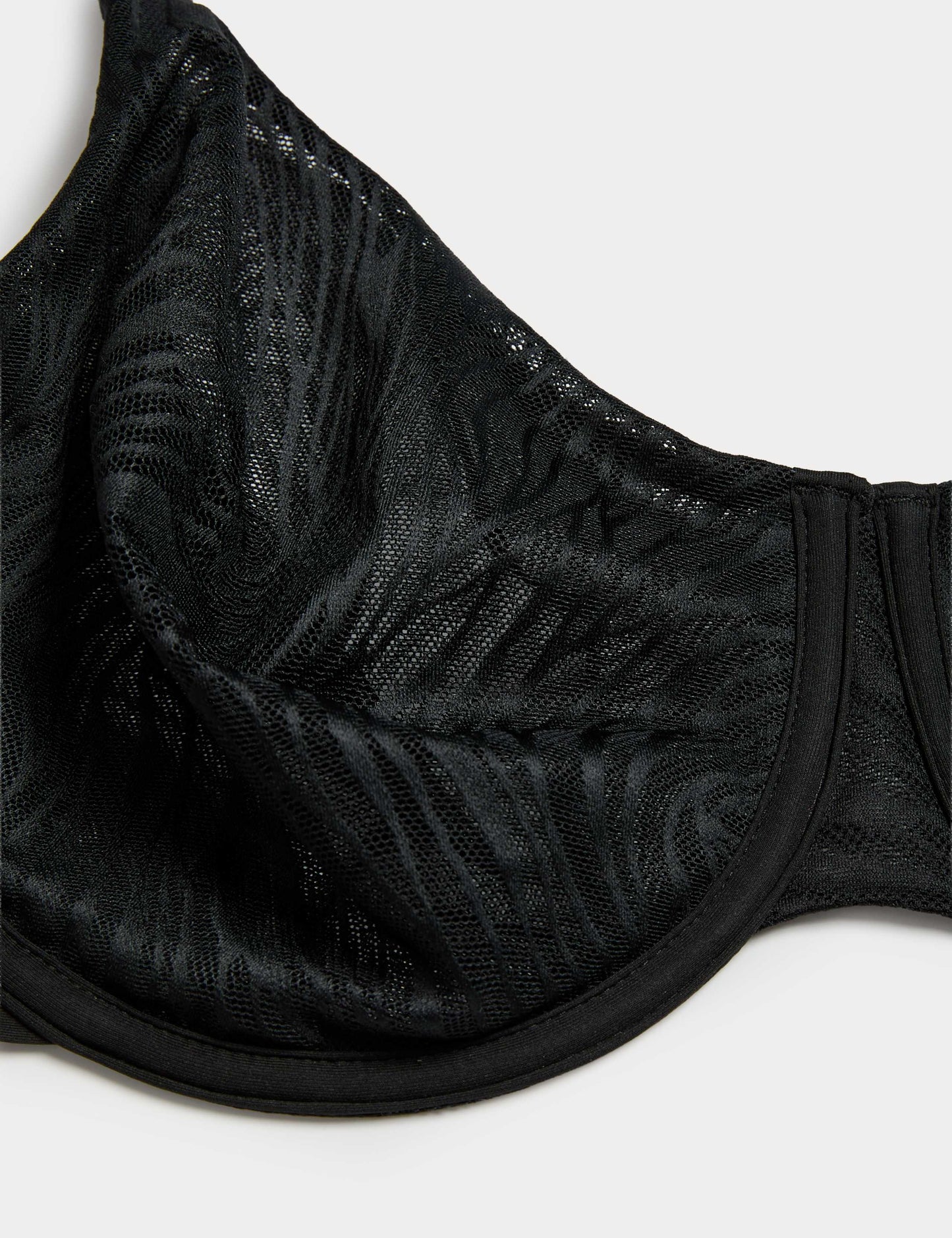 Body Lace Wired Minimiser Bra (C-H)