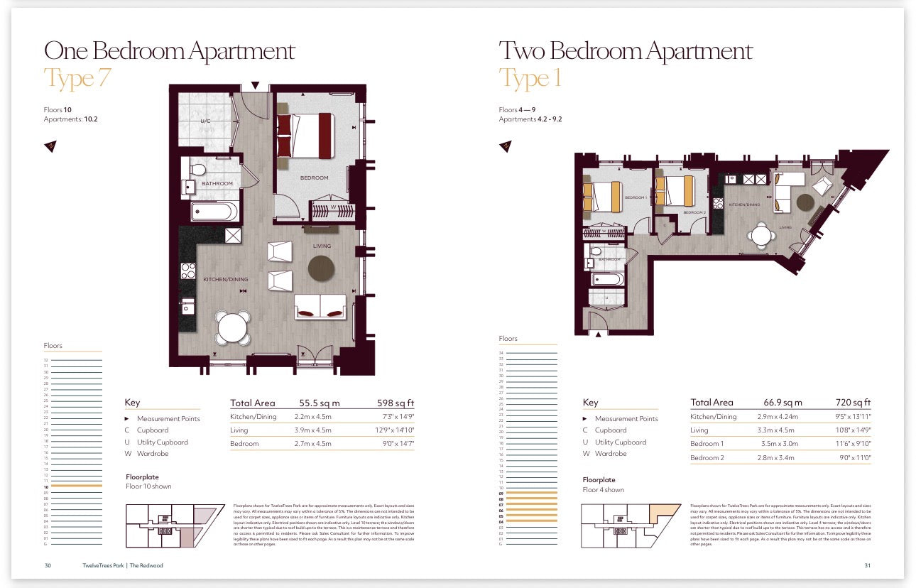 Twelvetrees Park  — Suite 1 2 and 3 Bedroom Ultra Luxury Homes — 24 Hr Concierge and World Class Amenities — West Ham London — E16