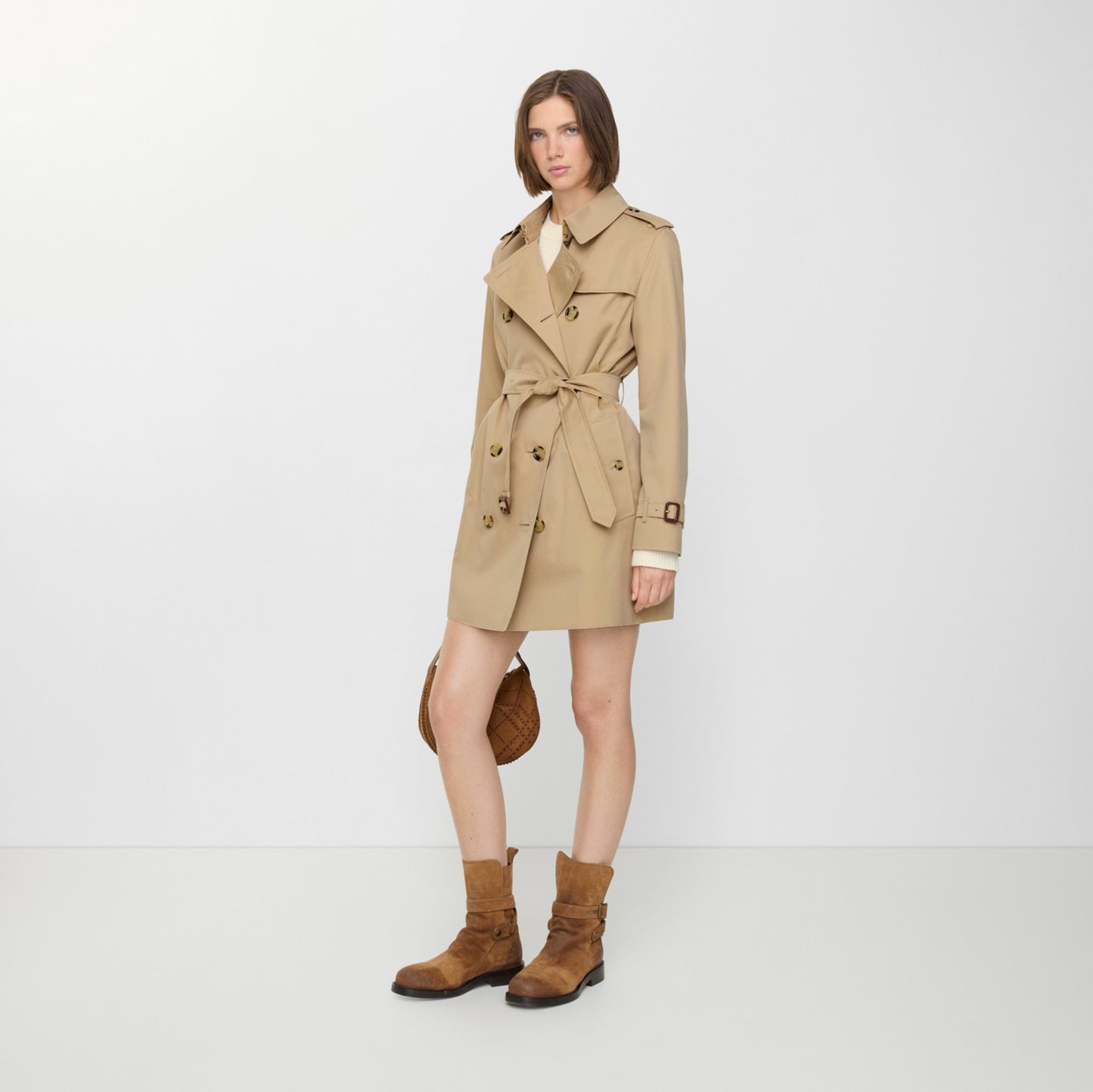 Short Kensington Heritage Trench Coat