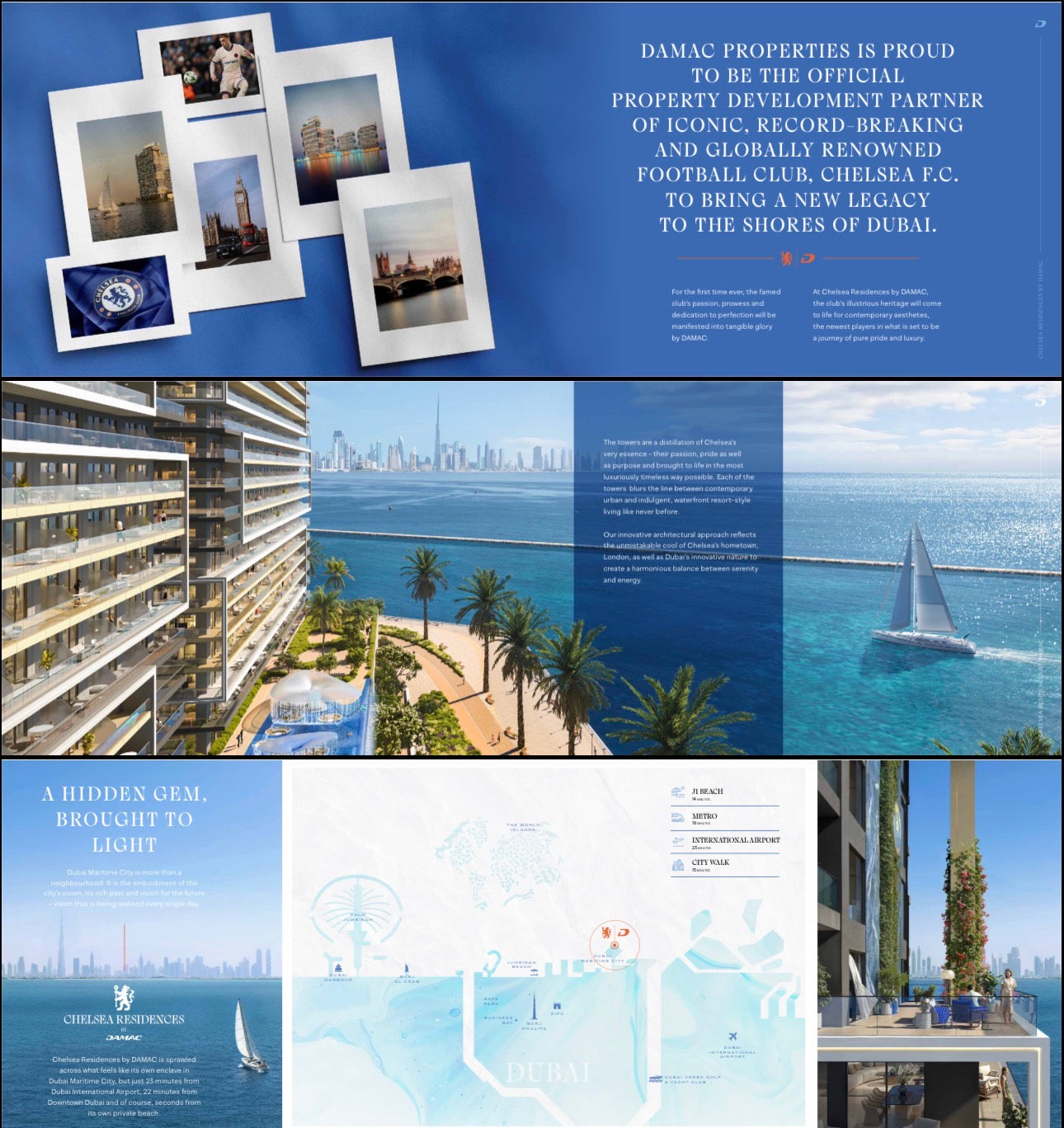 Chelsea Residences 1-2-3 Bedroom Ultra Luxury Homes — Dubai Maritime City
