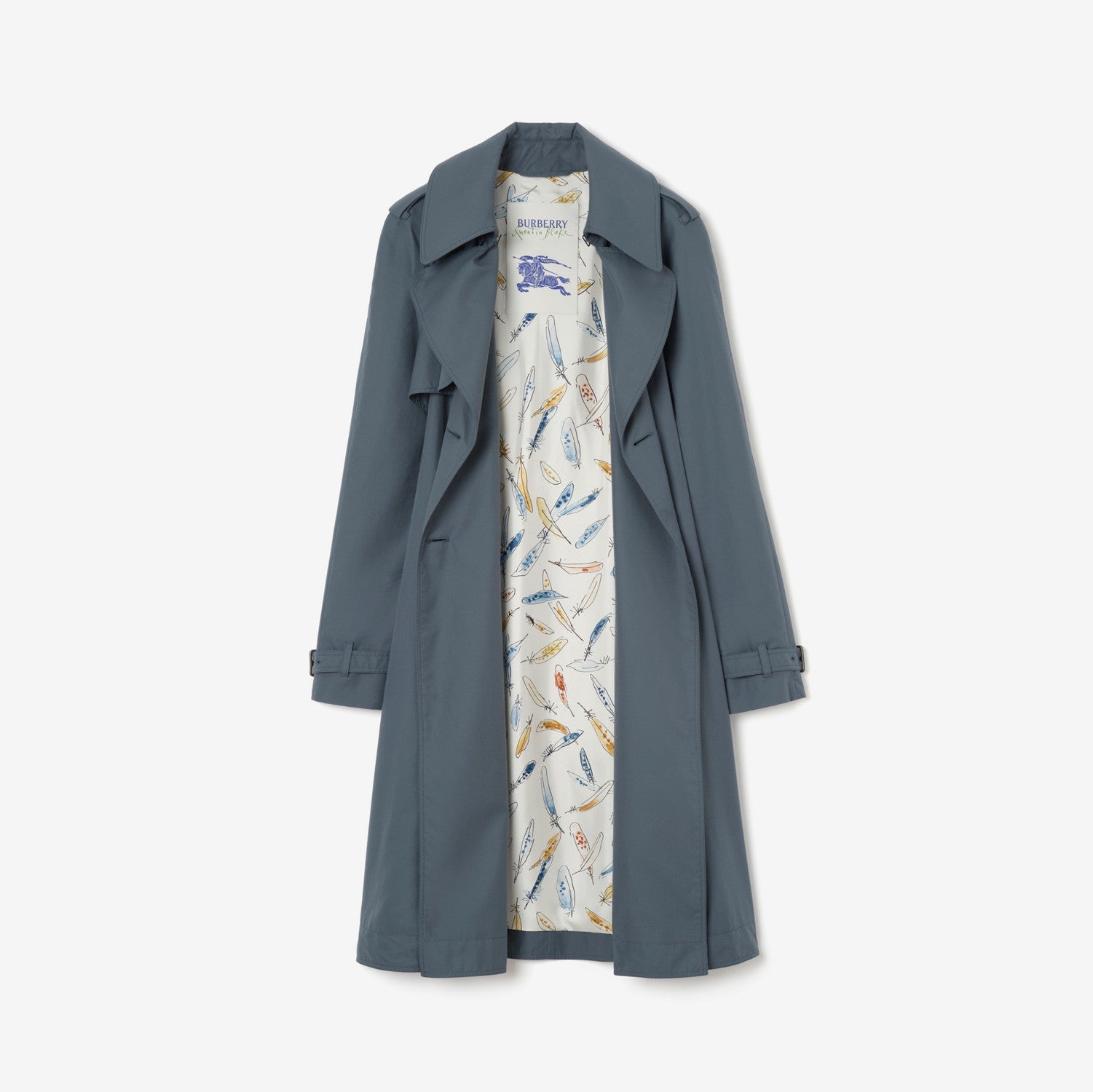 Long Tropical Gabardine Pembury Trench Coat