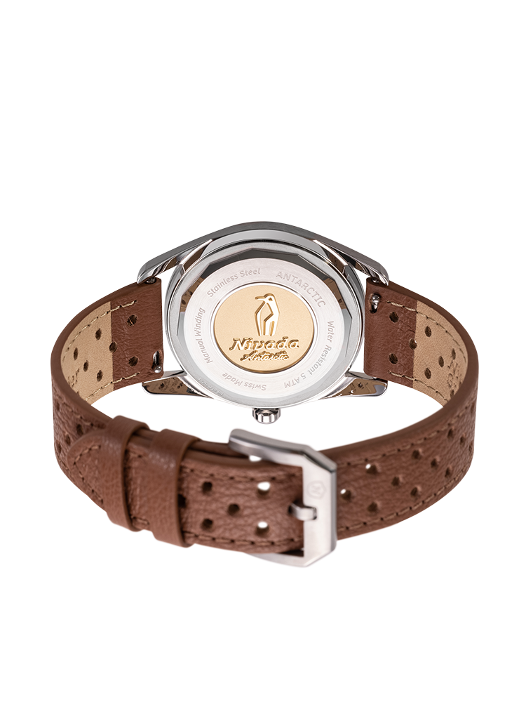 Nivada Grenchen Super Antarctic 35mm - Black White Luminova