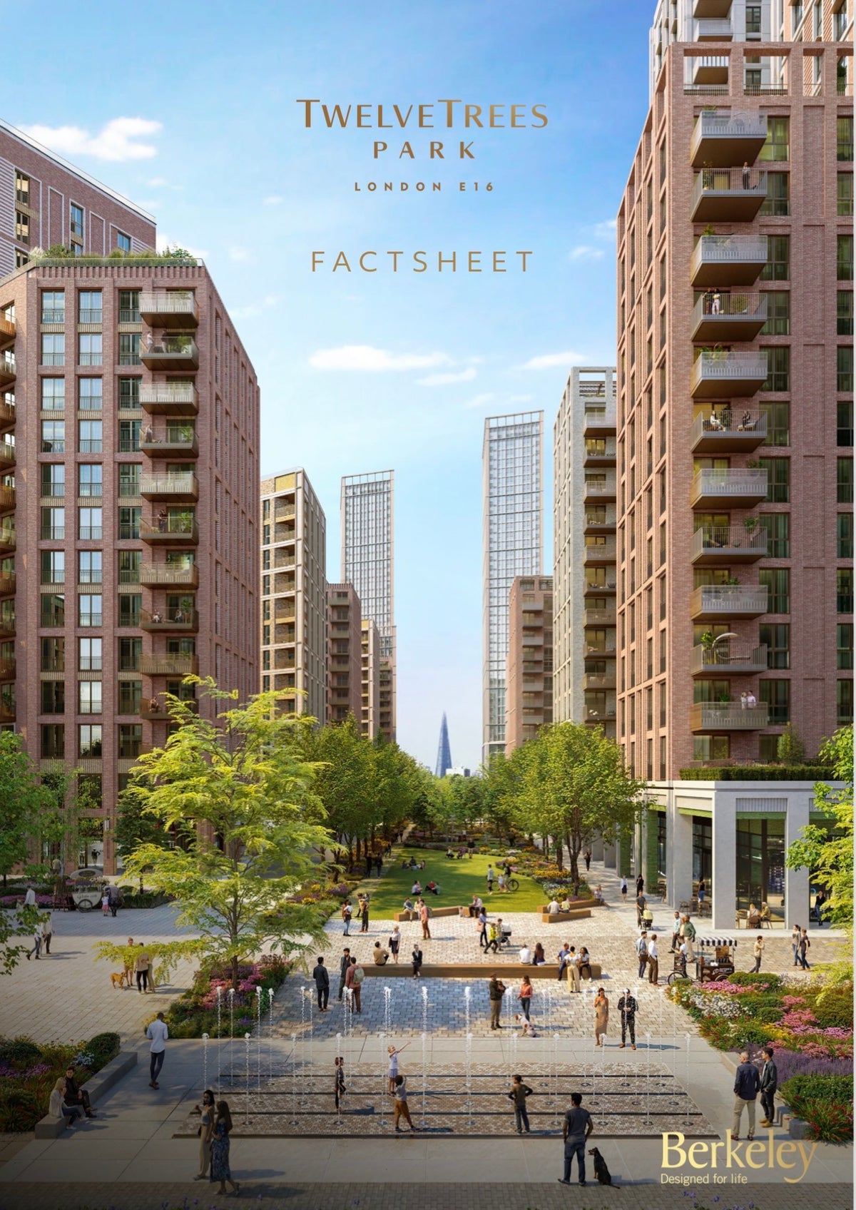 Twelvetrees Park  — Suite 1 2 and 3 Bedroom Ultra Luxury Homes — 24 Hr Concierge and World Class Amenities — West Ham London — E16