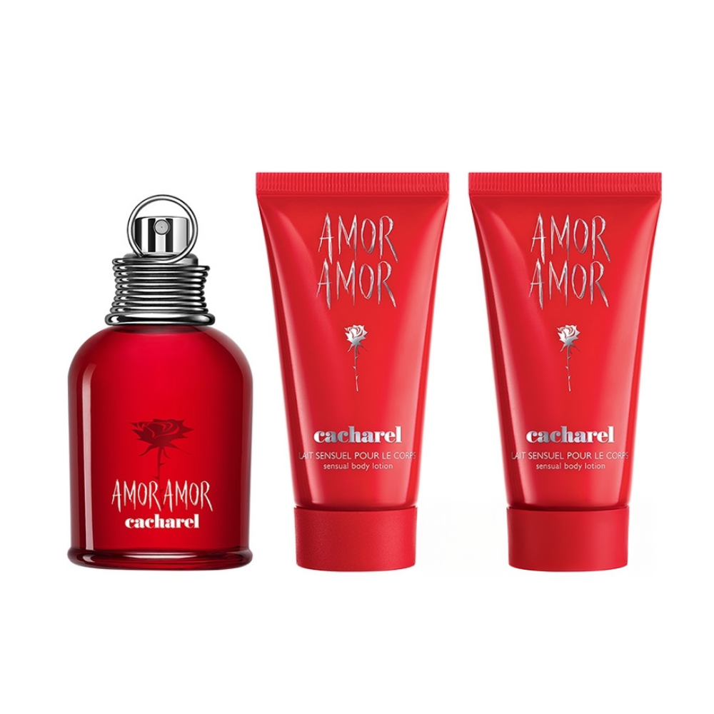 Cacharel Amor Amor Eau De Toilette Gift Set 50ml