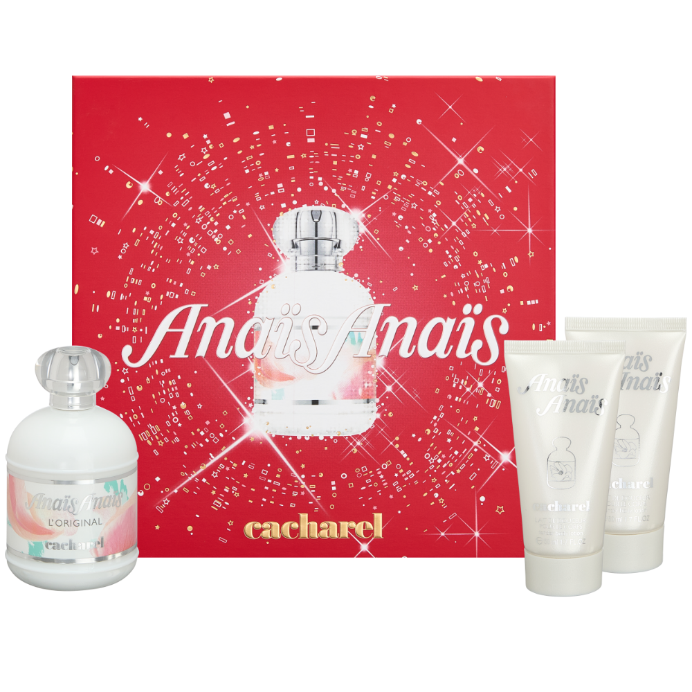 Cacharel Anais Anais Eau De Toilette Gift Set 100ml
