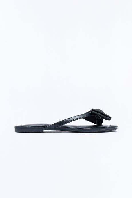 Carli Bow Flip Flops - Black