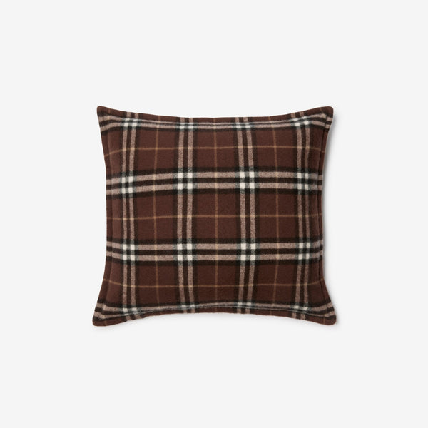 Check Cashmere Cushion