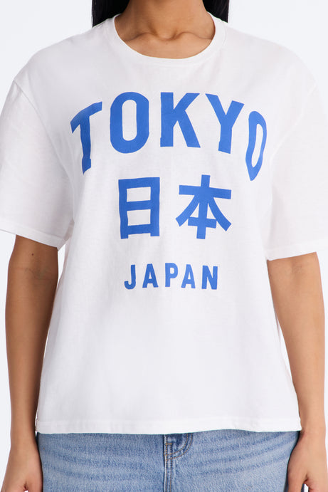 Tokyo Japan Classic T-Shirt - White