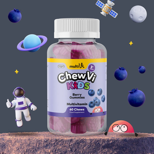 Multivitamin Gummies - Berry Flavour                                     (For Kids) - Interactive Group