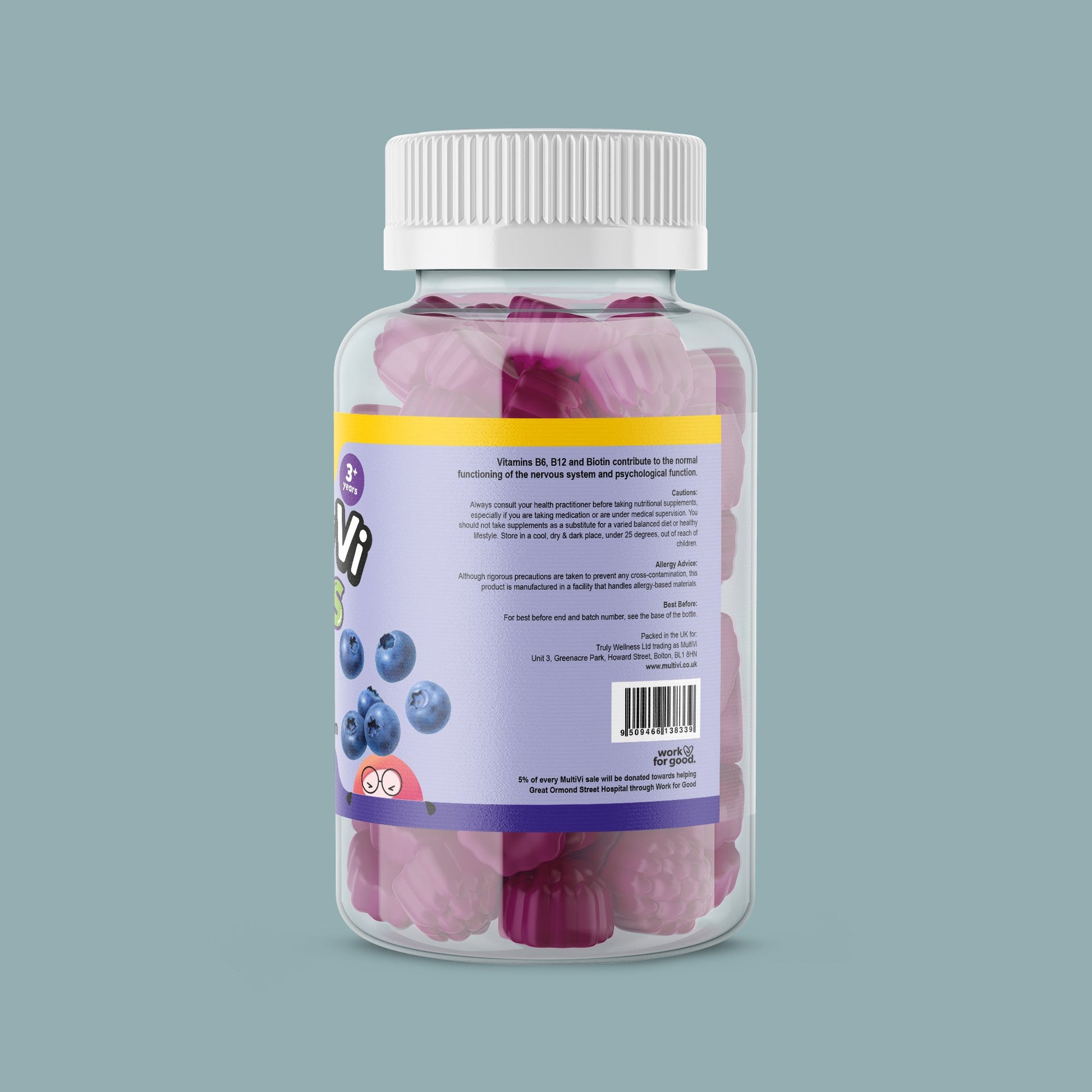 Multivitamin Gummies - Berry Flavour                                     (For Kids) - Interactive Group