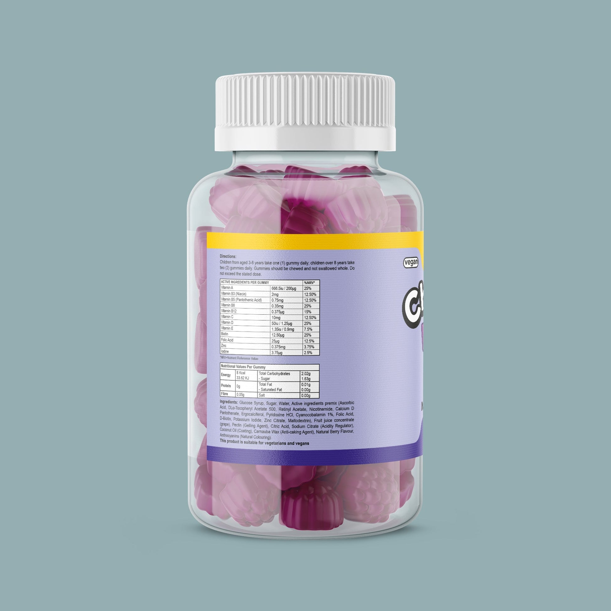 Multivitamin Gummies - Berry Flavour                                     (For Kids) - Interactive Group