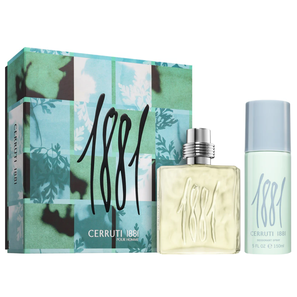 Cerruti 1881 Homme Eau De Toilette Gift Set 100ml
