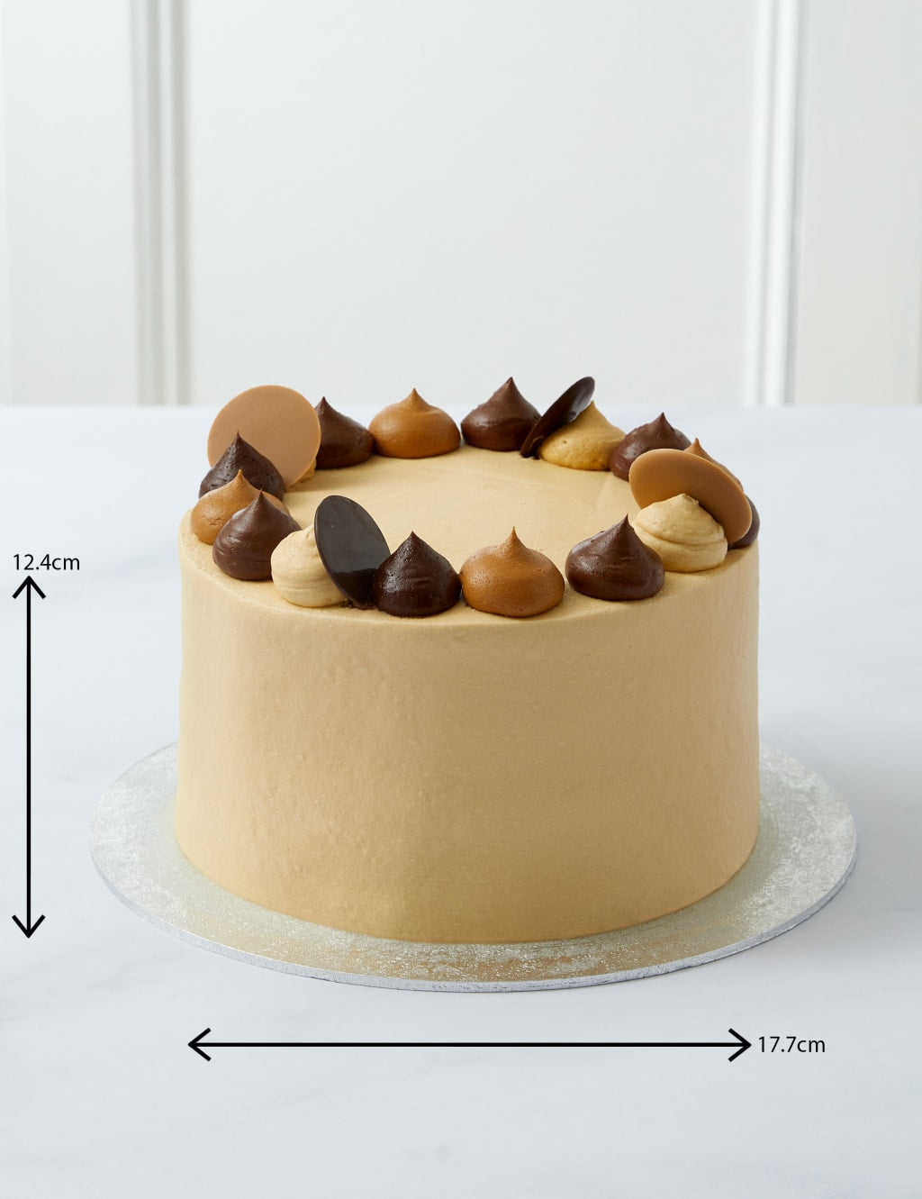 Chocolate & Caramel Cake (Serves 16)
