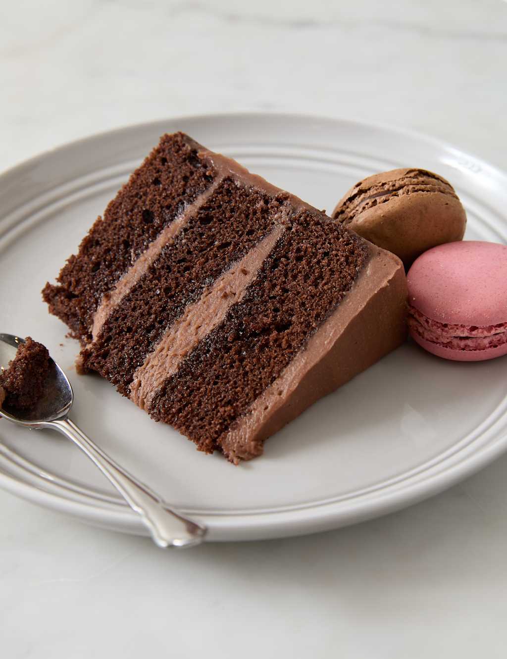 Chocolate Two Tier Naked Cake (Serves 36)