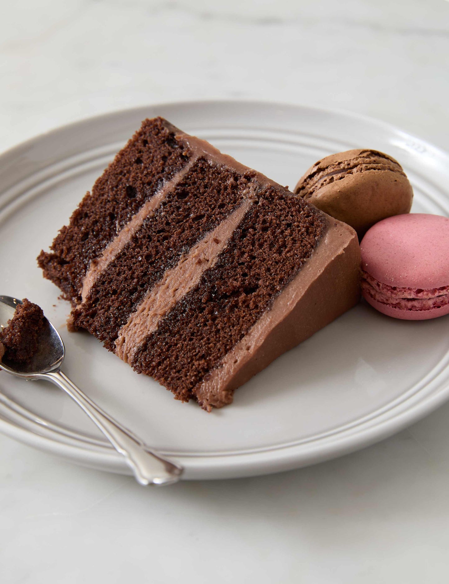 Chocolate Two Tier Naked Cake (Serves 36)