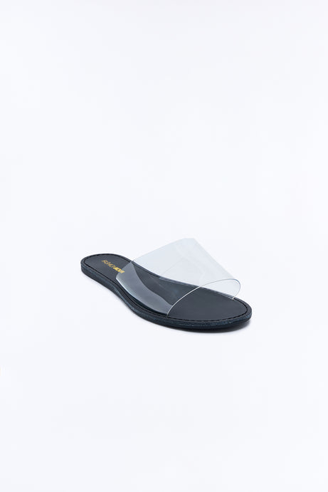 Are We Clear Sandal - Black