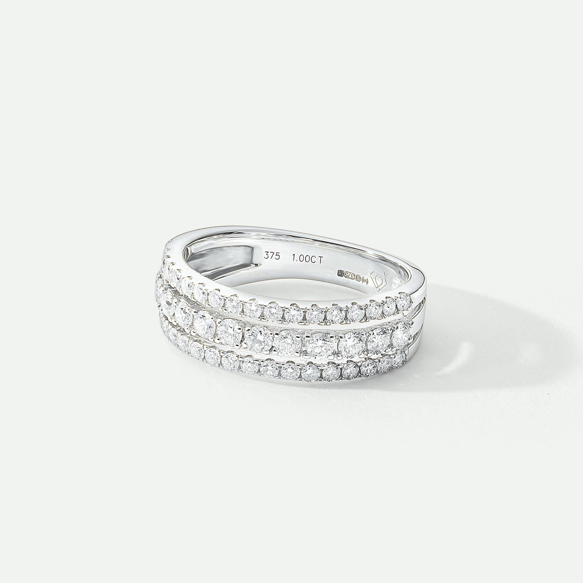 Colette | 9ct White Gold 1ct tw Lab Grown Diamond Ring - Interactive Group