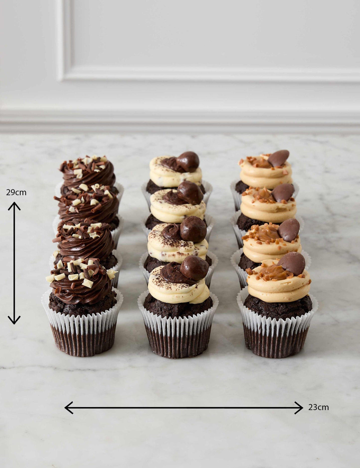 Completely Choctastic Cupcake Selection (Serves 12)