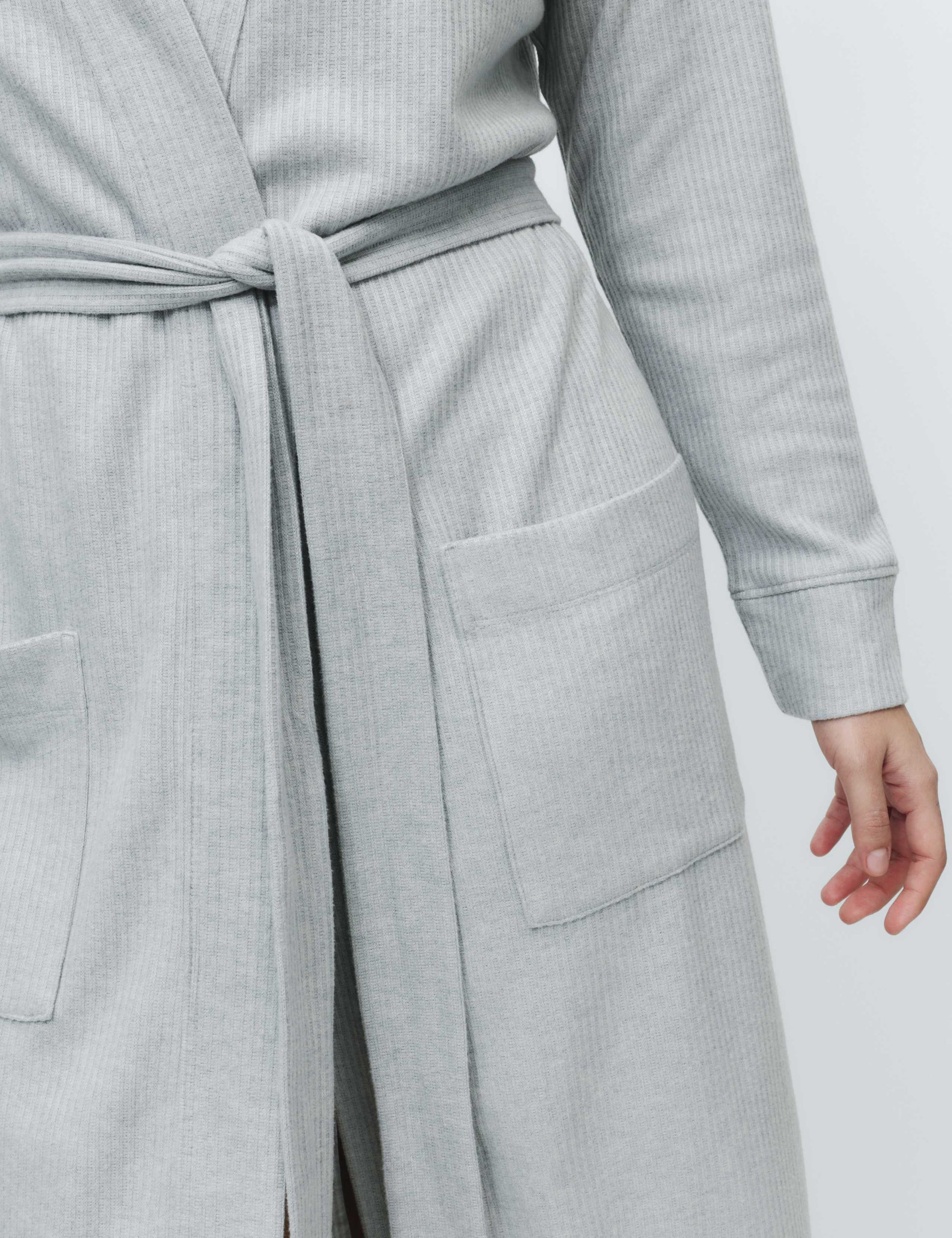 Cosy Ribbed Tie Wrap
