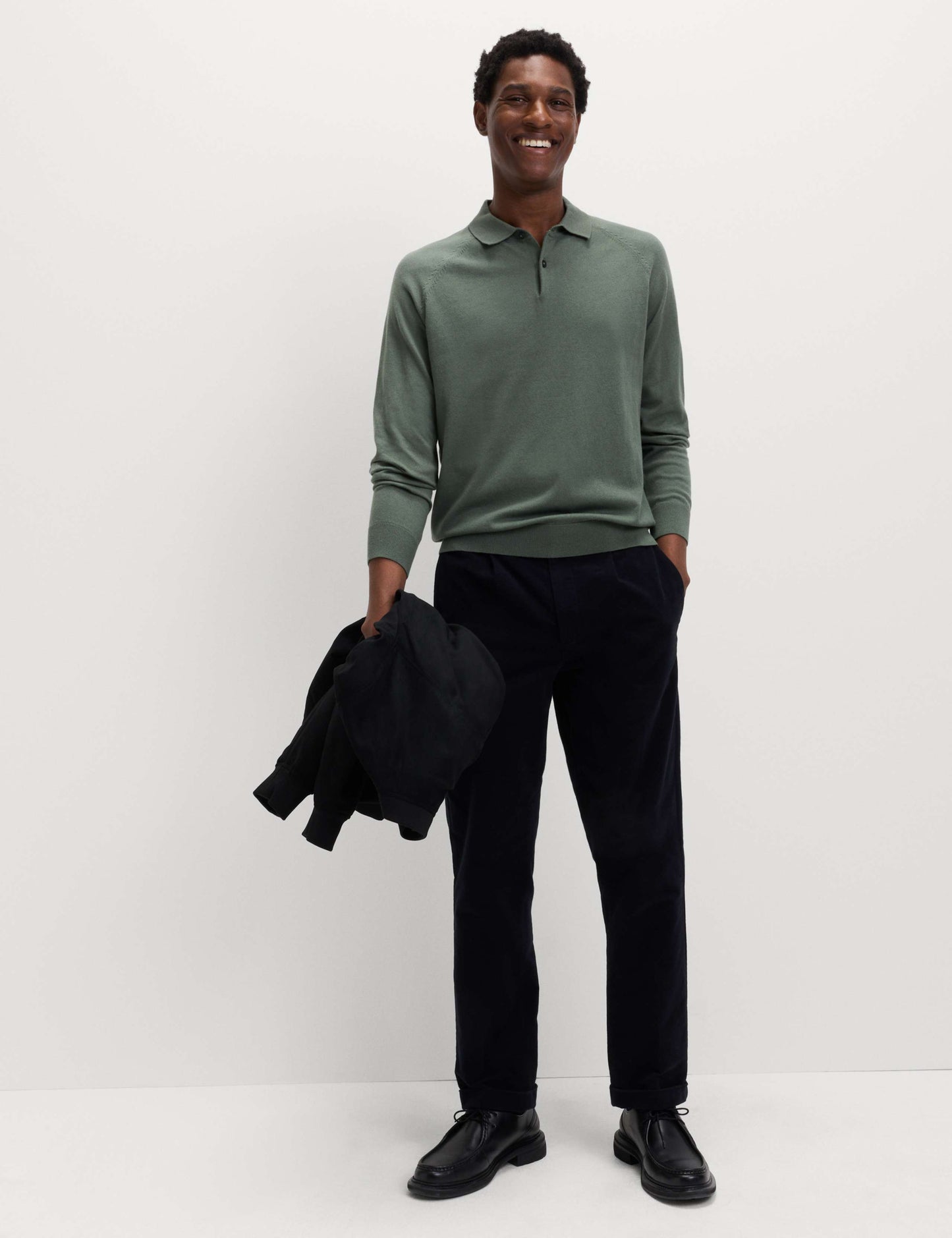 Cotton Rich Knitted Polo Shirt