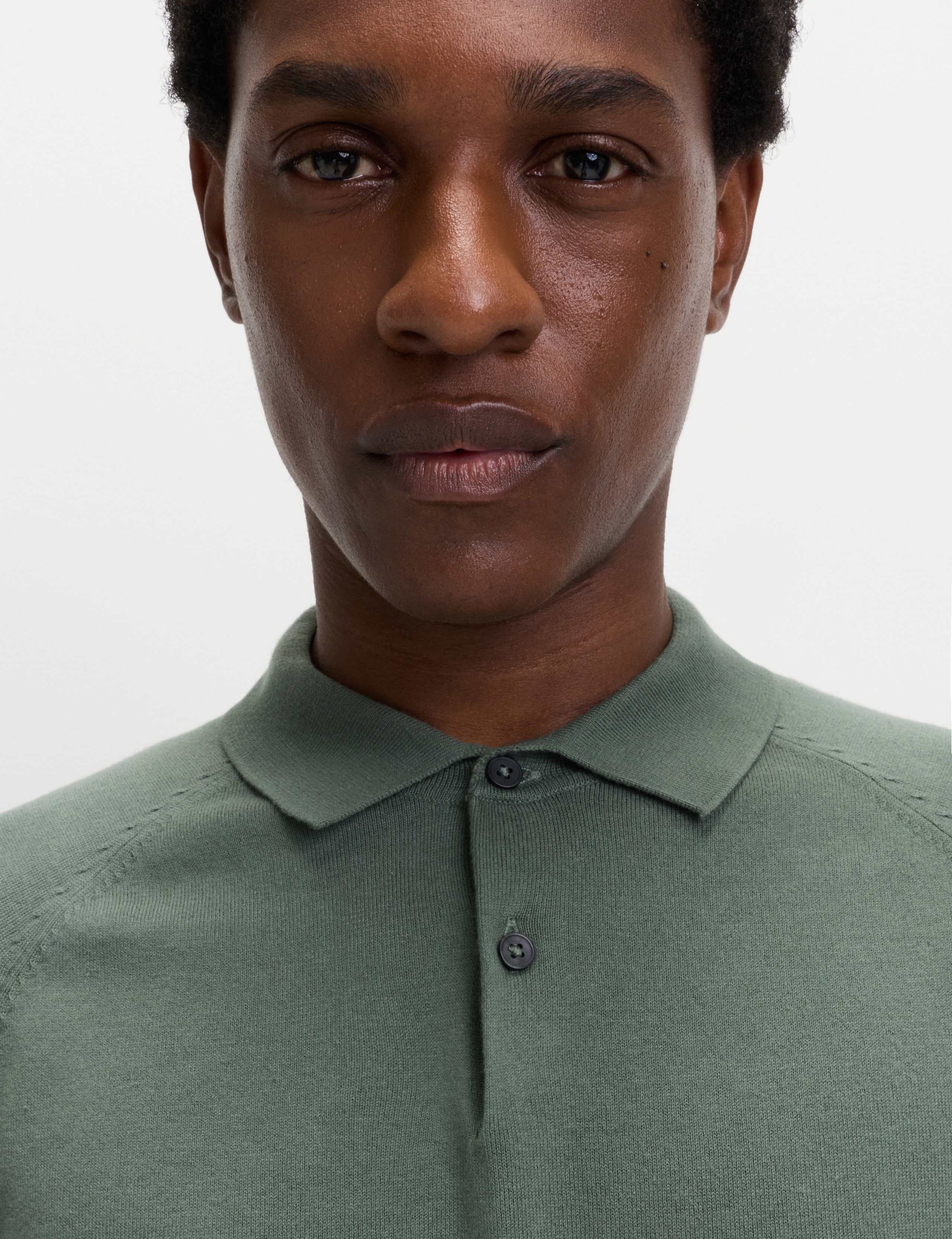 Cotton Rich Knitted Polo Shirt