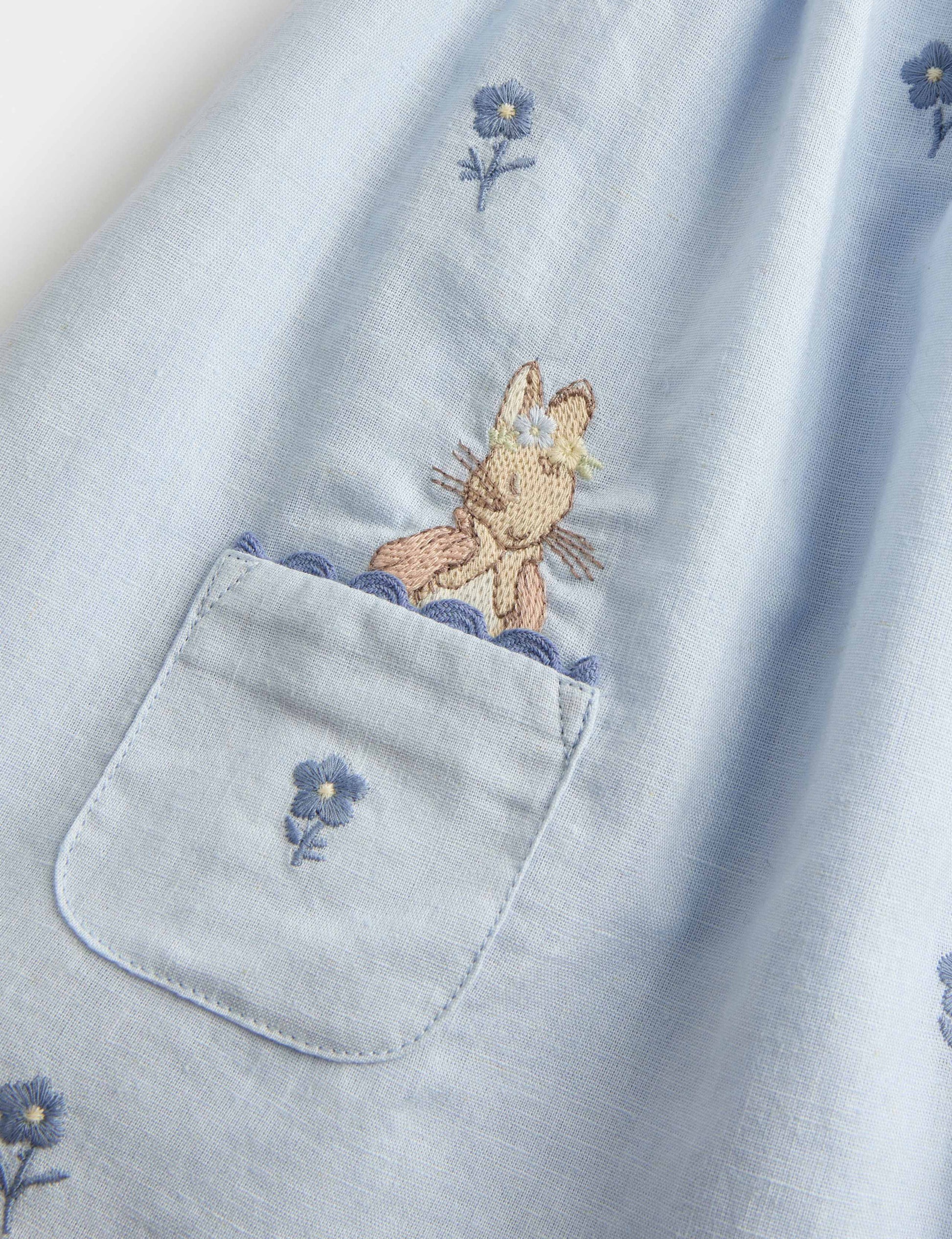 Cotton Rich Peter Rabbit™ Dress (0 Mths-3 Yrs)