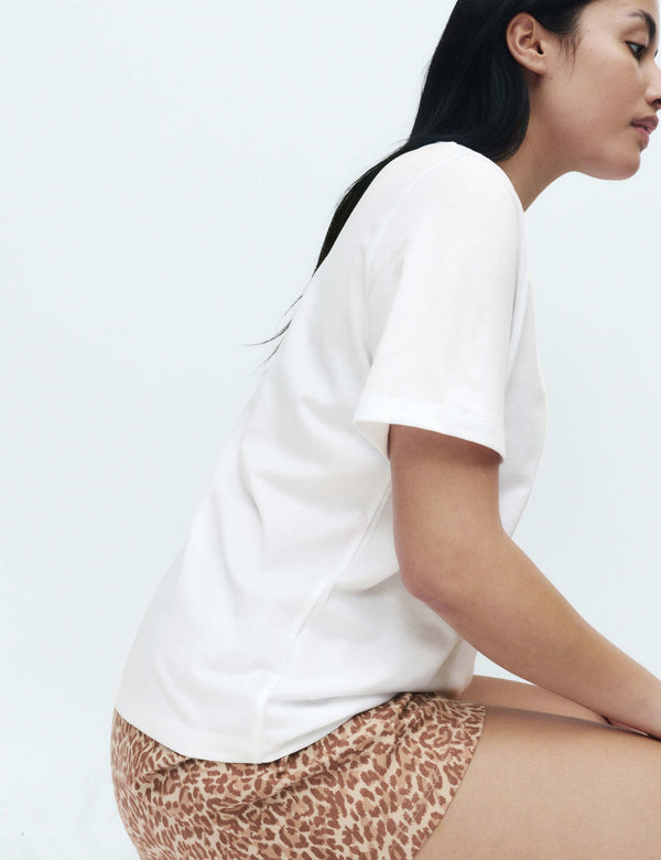 Cotton Rich Printed Shortie Set