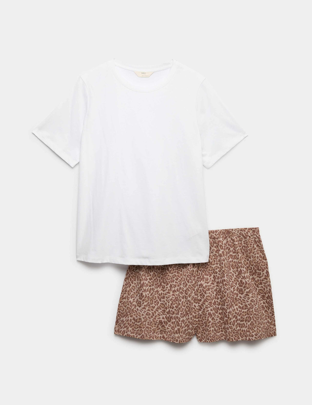 Cotton Rich Printed Shortie Set
