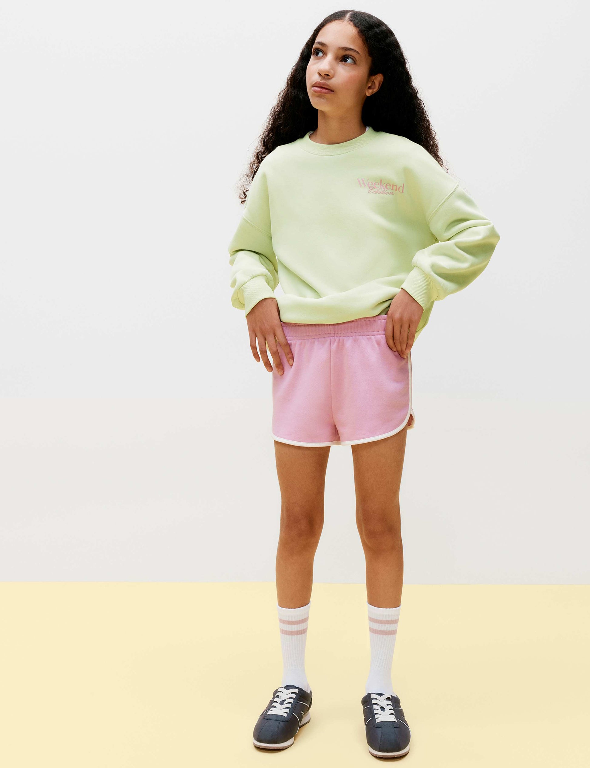 Cotton Rich Runner Shorts (6-16 Yrs)