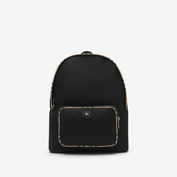 Check Trim Backpack