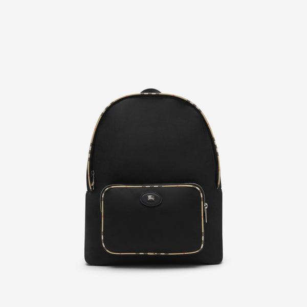 Check Trim Backpack