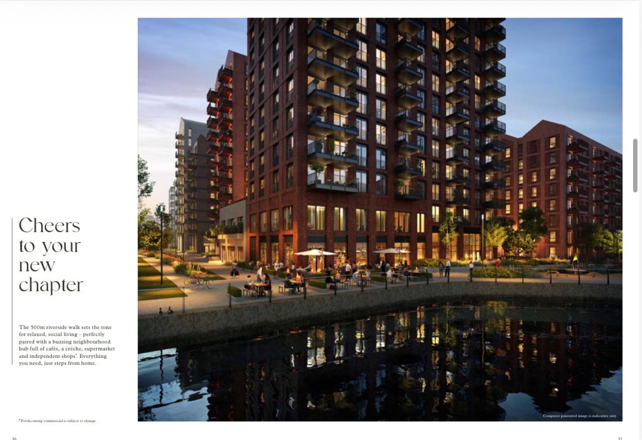 Heron Wharf — New Build 1-2-3 Bedroom Homes — Wellness Amenities — Zone 2 and 3 Canary Wharf London