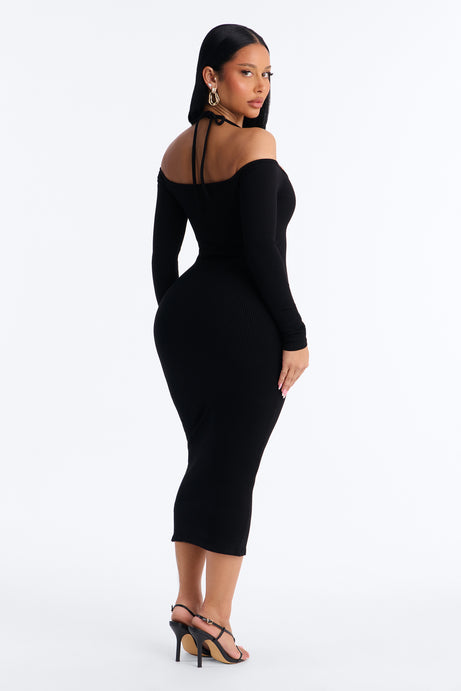 Sariyah Snatched Midi Dress