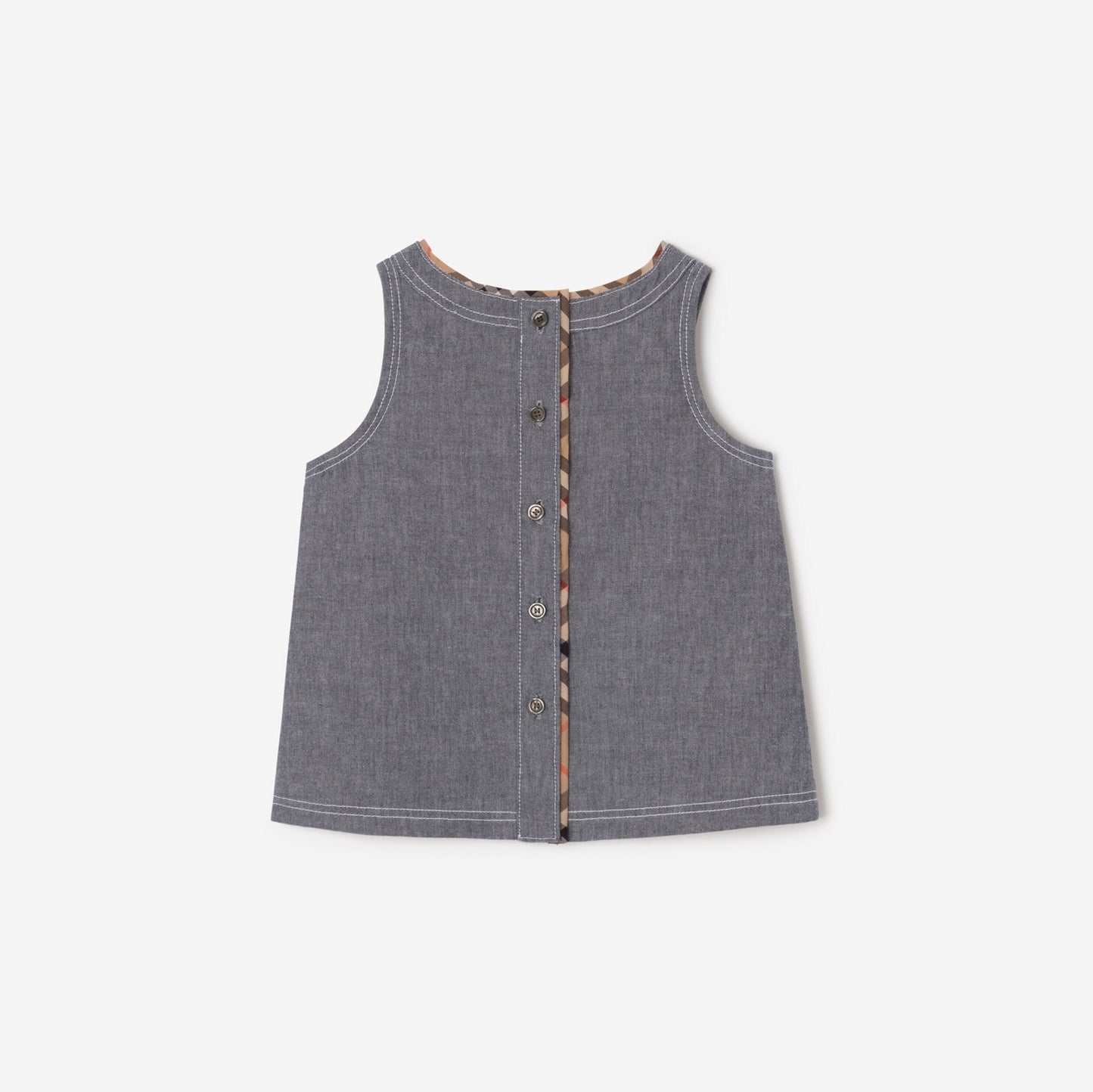 Cotton Chambray Top
