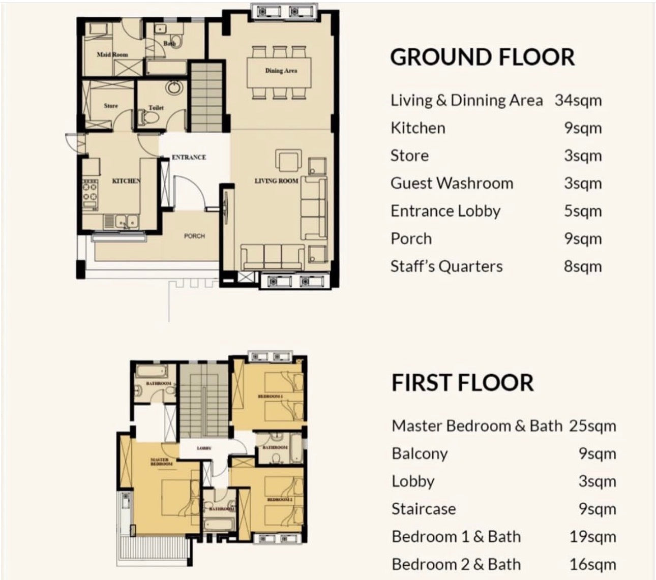 The Greens Estate (Ready to Move In) 2-3-4-5 Bedroom Homes –– Unparalleled Amenities –– Tema Ghana