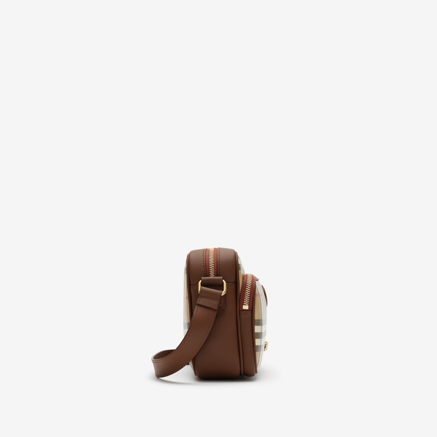 Check Pocket Crossbody Bag
