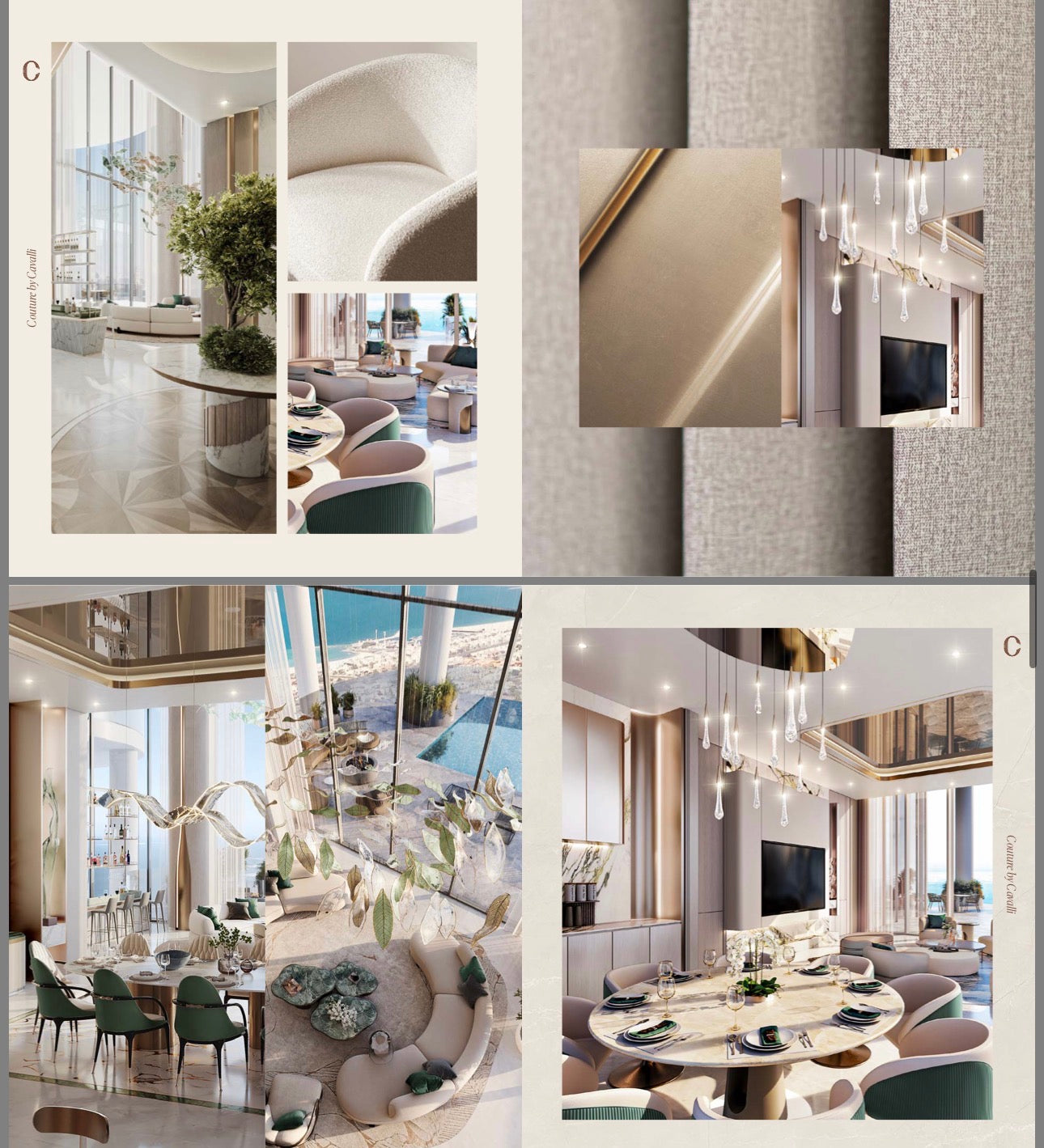 Couture by Cavali — 3 4 5 6 Bedroom Ultra Luxury Residences and Penthouses — Masterpiece Lifestyle Experience — Dubai UAE
