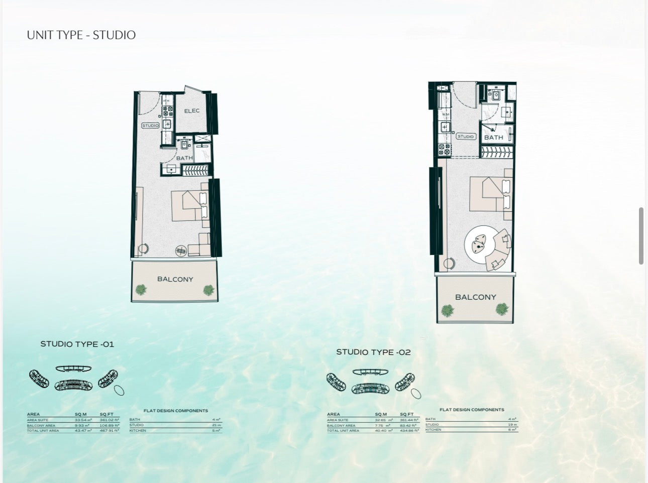 Aquarise — Studio 1 2 3 4 Bedroom Ultra Luxury Residences — Retail Units — Residential Lifestyle Masterpiece — Dubai UAE