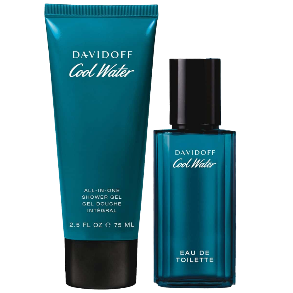 Davidoff Cool Water For Men Eau De Toilette Gift Set 40ml