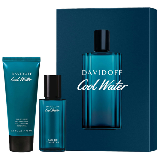 Davidoff Cool Water For Men Eau De Toilette Gift Set 40ml